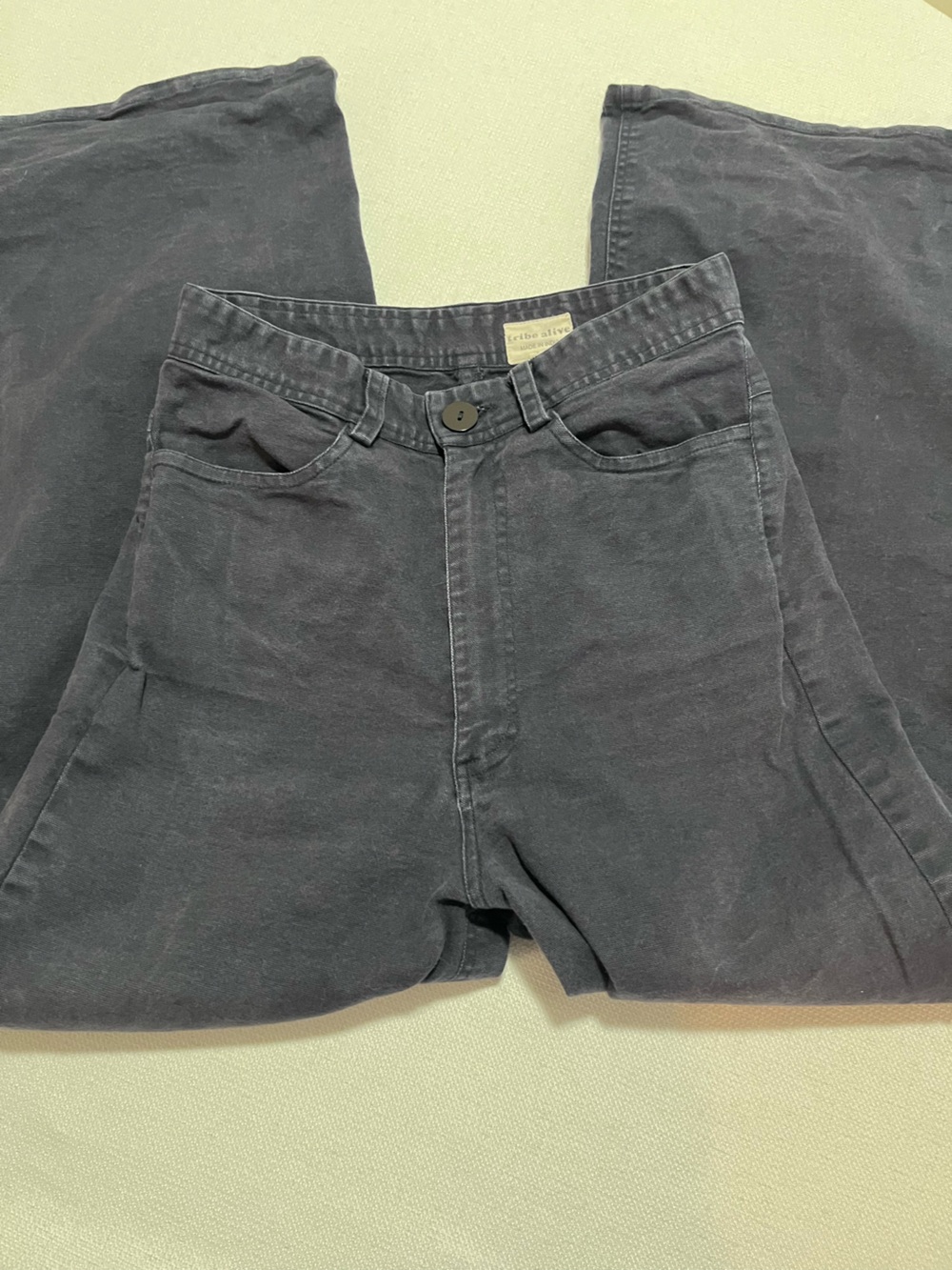 tribe alive navy blue casual pants size 4